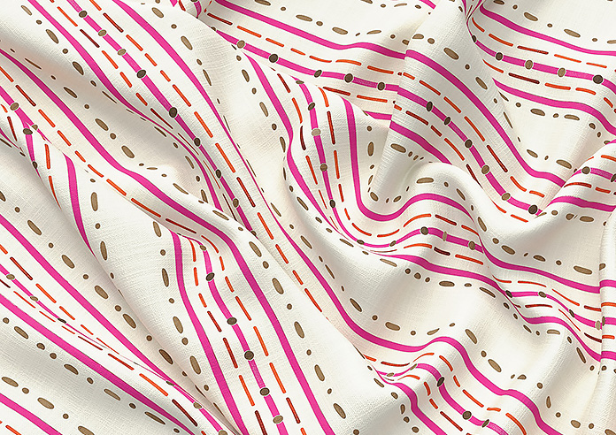 May Day, Stripe Brights - Twist&Fit Roman Blind - Image 4